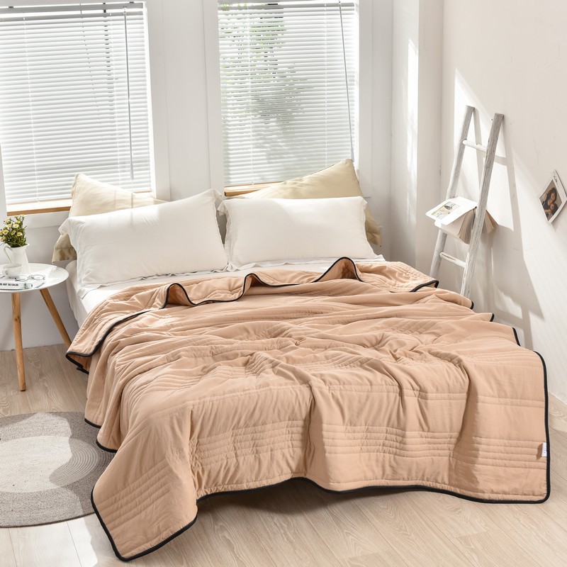 Cooling Blanket Hot Sleepers - Serinletici Yaz Battaniyesi Düz Renk İnce