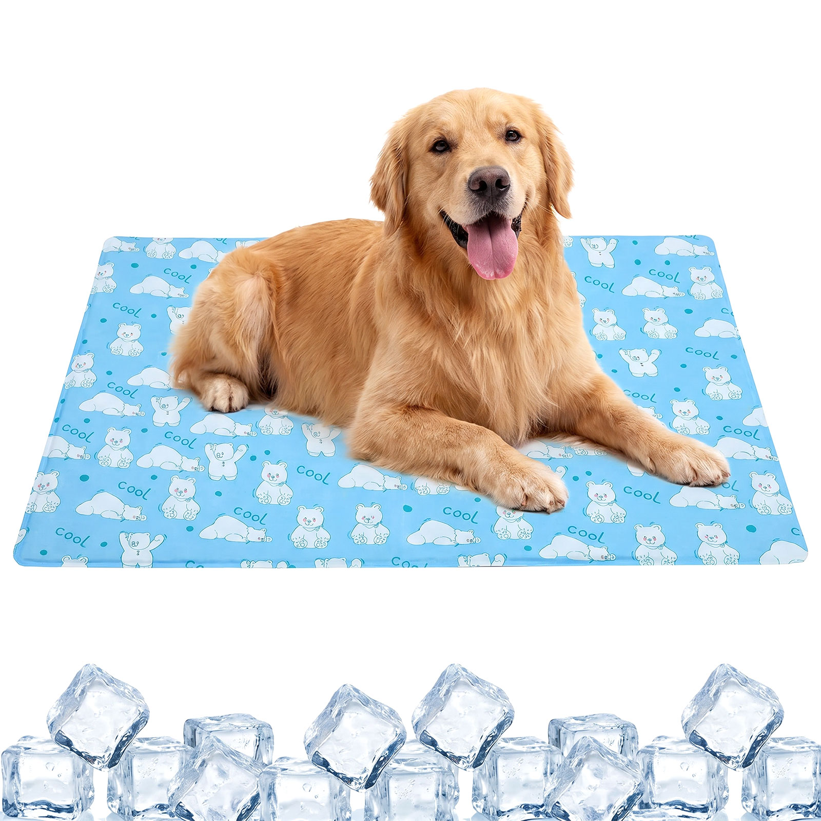 Cooling Blanket Hot Sleepers - Küçük, Orta ve Büyük Boy Kediler