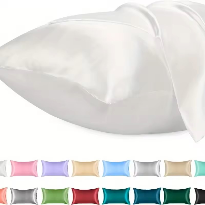 Satin Silk Pillowcase Hair Skin - Saçlar için 1 Adet Saten Yastık