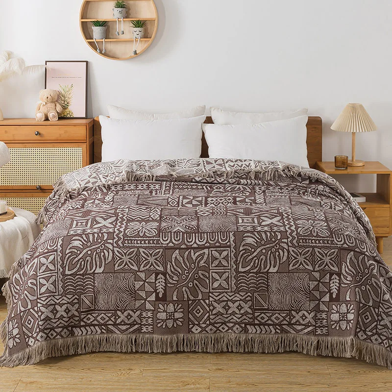 Muslin Cotton Bedspread - Pamuklu Yatak Örtüleri 4 Katmanlı Müslin