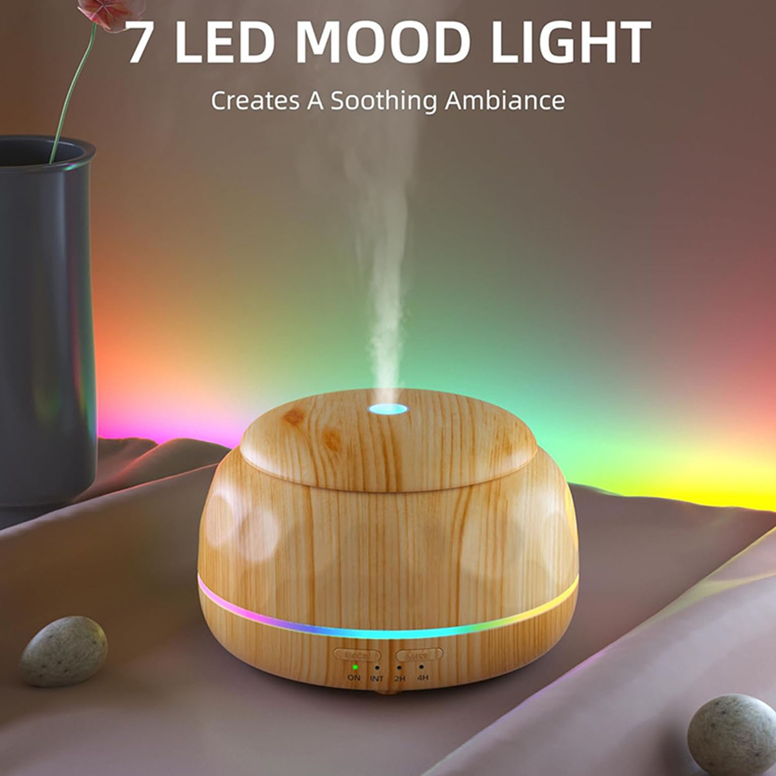 Lighting - Oda için Esansiyel Yağ Difüzörü Hava