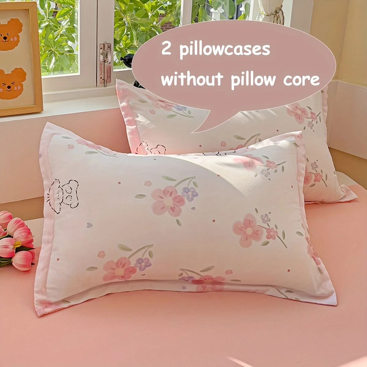 4 Parça Yumuşak Sade Çiçek Des - Duvet Cover Sets With Zipper incelemesi ve fiyatı