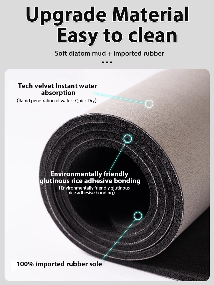 Iskandinav Geometrik Diatomit  - Quick Dry Diatomite Bath Mat incelemesi ve fiyatı