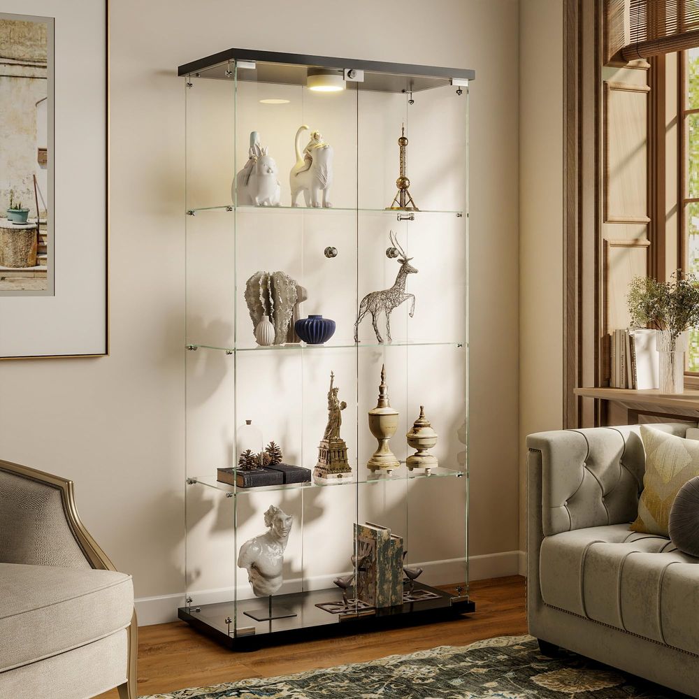 LED Işıklı ve Kilitli Vitrin,  - Lighting incelemesi ve fiyatı