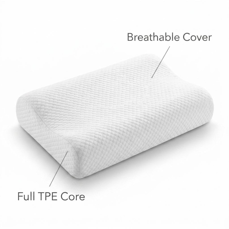 Nefes Alabilen TPE Pektin Yast - Anti Snore Contour Pillow incelemesi ve fiyatı
