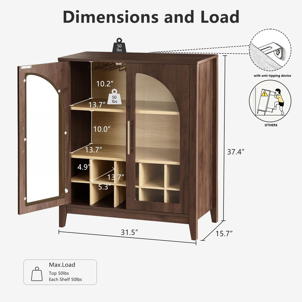 Uzun Boylu Saklama Dolabı, Cam - Storage & Organization incelemesi ve fiyatı