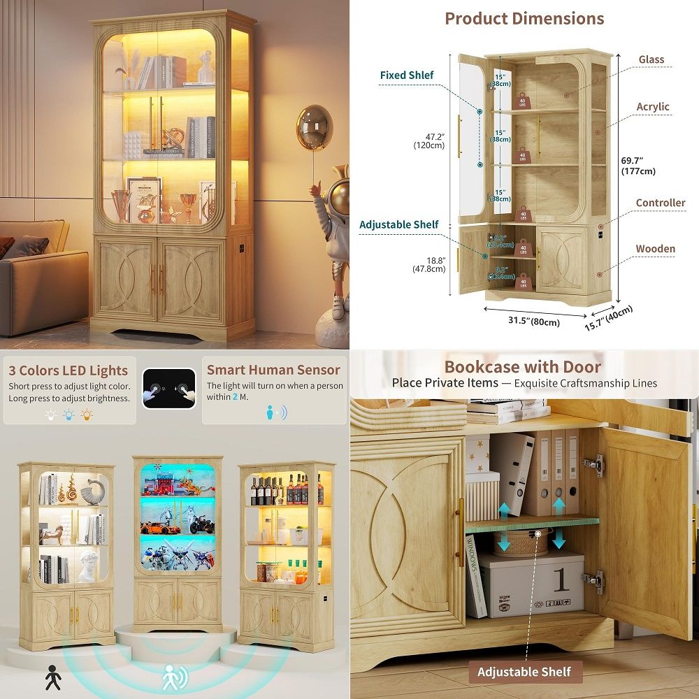 Cam Kapılı ve Depolama Raflı V - Storage & Organization incelemesi ve fiyatı