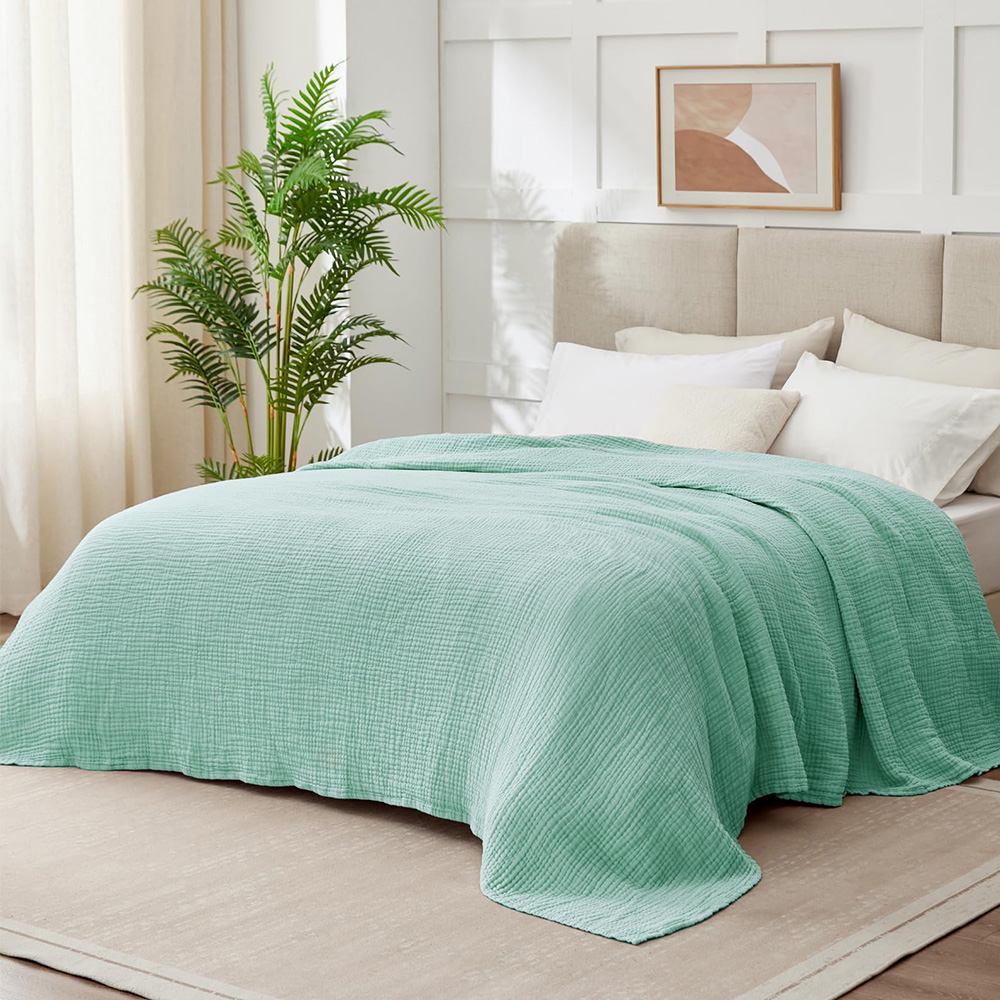 6 Katmanlı Pamuklu Muslin Batt - Muslin Cotton Bedspread incelemesi ve fiyatı