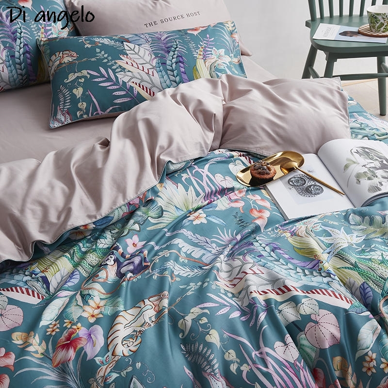 600TC 4 Adet Mısır Pamuğu Çiçe - Aesthetic Floral Duvet Cover incelemesi ve fiyatı