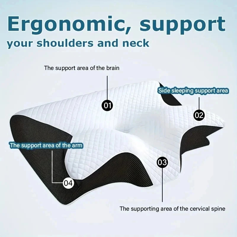 Hafızalı Köpük Servikal Yastık - Memory Foam Orthopedic Pillow Neck Pain incelemesi ve fiyatı