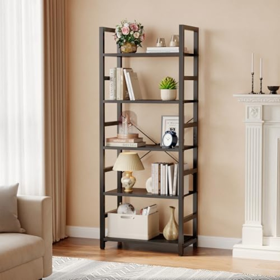 5 Katlı Kitaplık, Modern Uzun  - Storage & Organization incelemesi ve fiyatı