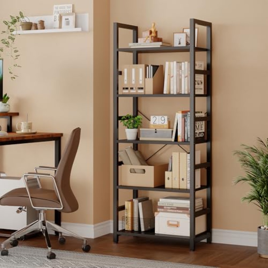 5 Katlı Kitaplık, Modern Uzun  - Storage & Organization incelemesi ve fiyatı