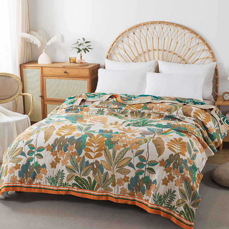 Yatakta Muslin Gazlı Bez Yatak - Muslin Cotton Bedspread incelemesi ve fiyatı