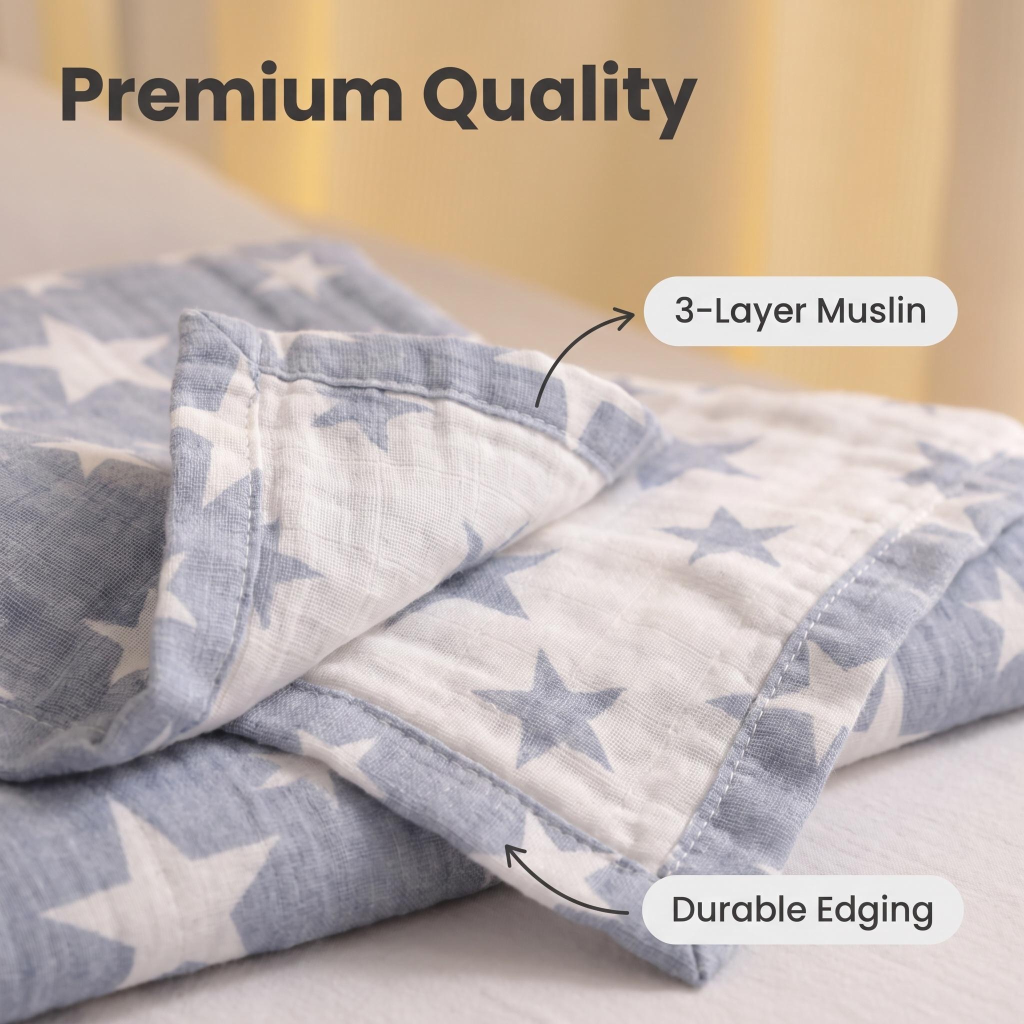 3 Katmanlı Pamuklu Müslin Örtü - Muslin Cotton Bedspread incelemesi ve fiyatı