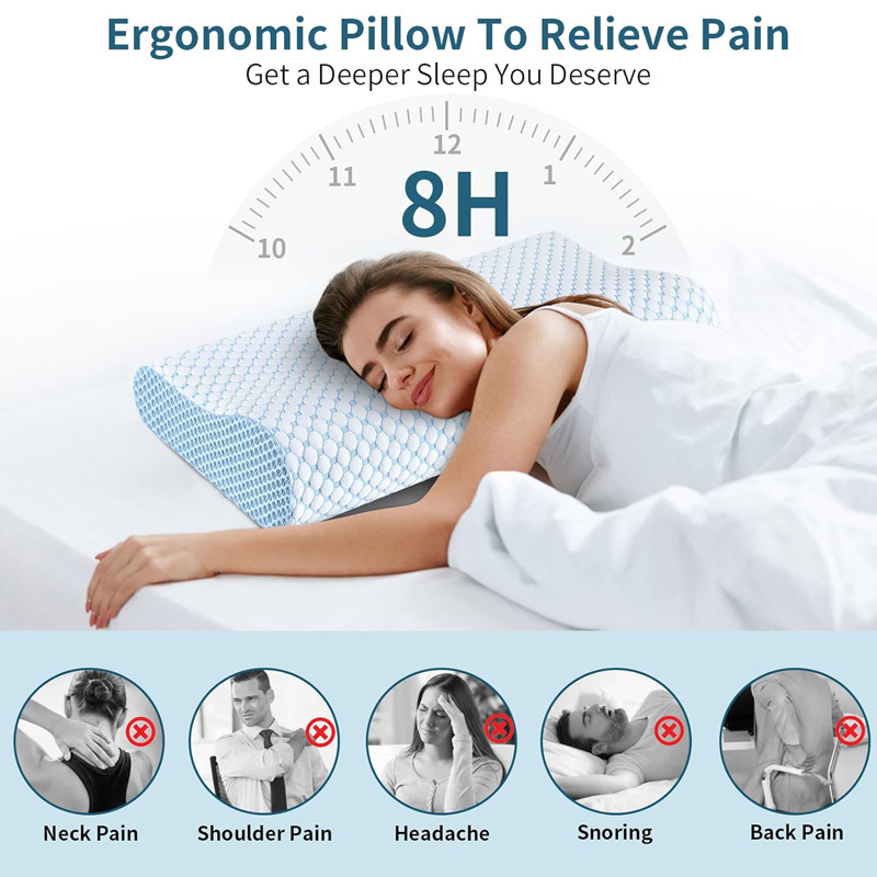 Yavaş Geri Dönüşlü Yastık 60*4 - Anti Snore Contour Pillow incelemesi ve fiyatı