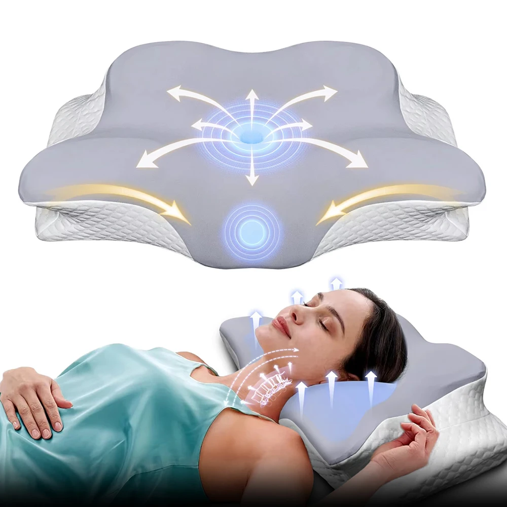 Hafızalı Köpük Yastıklar Keleb - Memory Foam Orthopedic Pillow Neck Pain incelemesi ve fiyatı