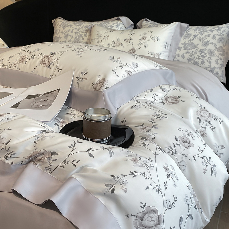 Lüks Dijital Baskı Çiçekler ve - Aesthetic Floral Duvet Cover incelemesi ve fiyatı