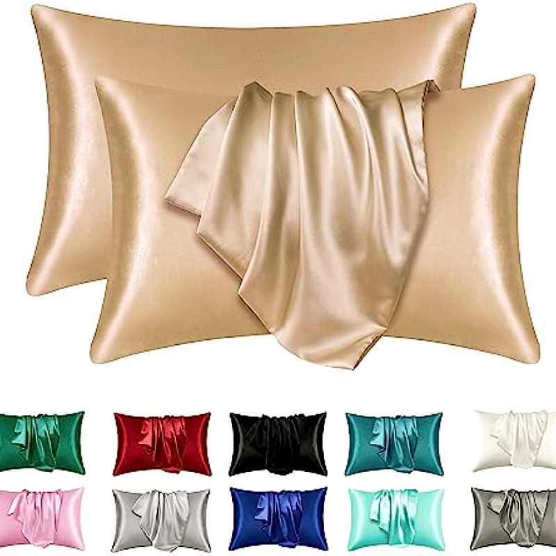 2 adet Saten İpek Yastık Kılıf - Satin Silk Pillowcase Hair Skin incelemesi ve fiyatı